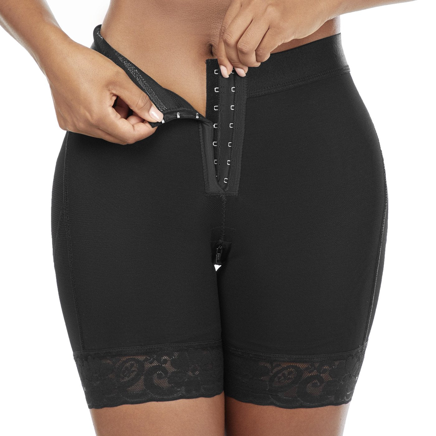 MariaE Fajas FC302 | Slim Women's High Waisted Shapewear Shorts for Women | Tummy Control & Daily Use - fajacolombian