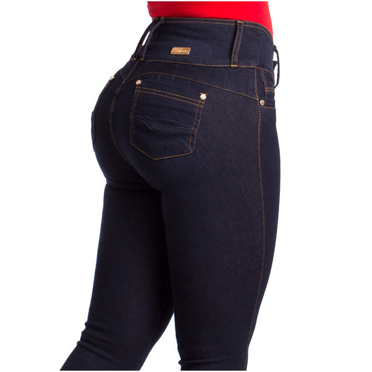 Colombian Wide Waistband Butt Lifter Jeans - faja colombiana