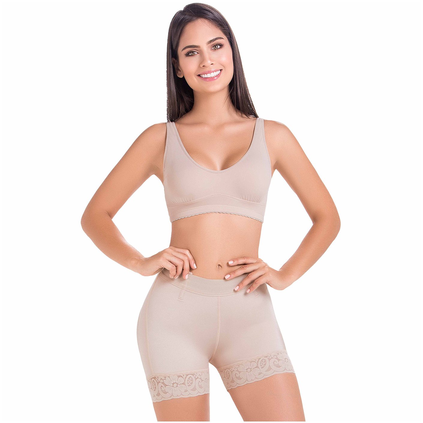 MariaE Fajas FU100 | Butt Lifting Shapewear for Women Shorts for Daily Use - fajacolombian