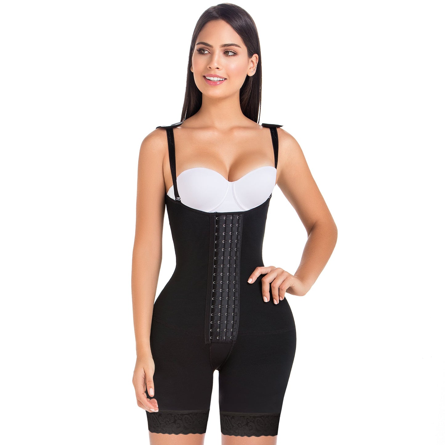 MariaE Fajas 9277 | Postpartum Boyshorts Bodysuit for Women - fajacolombian