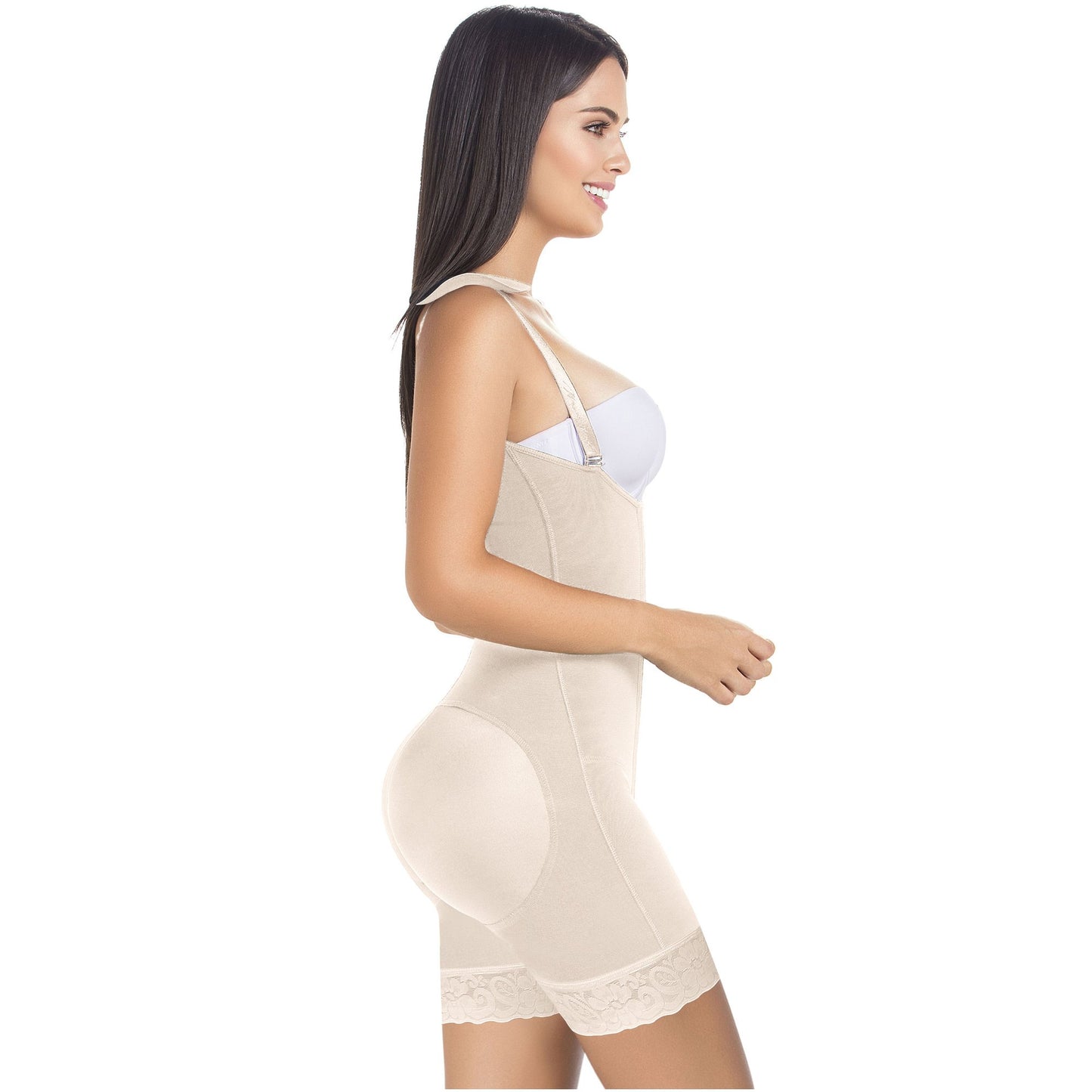 MariaE Fajas 9277 | Postpartum Boyshorts Bodysuit for Women - fajacolombian