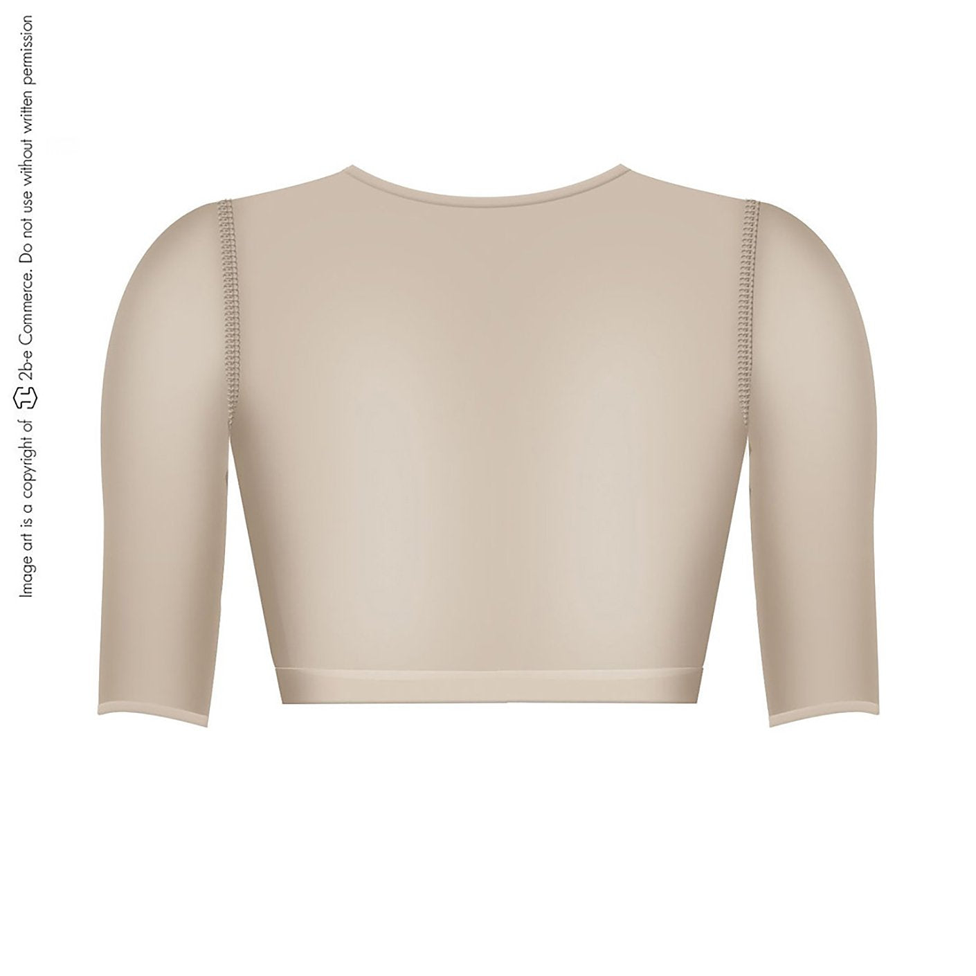 Fajas Salome 0328 | Surgical Breast Augmentation Bra with Sleeves | Liposuction Arm Shaper Postsurgical Girdle for Women | Powernet - Pal Negocio