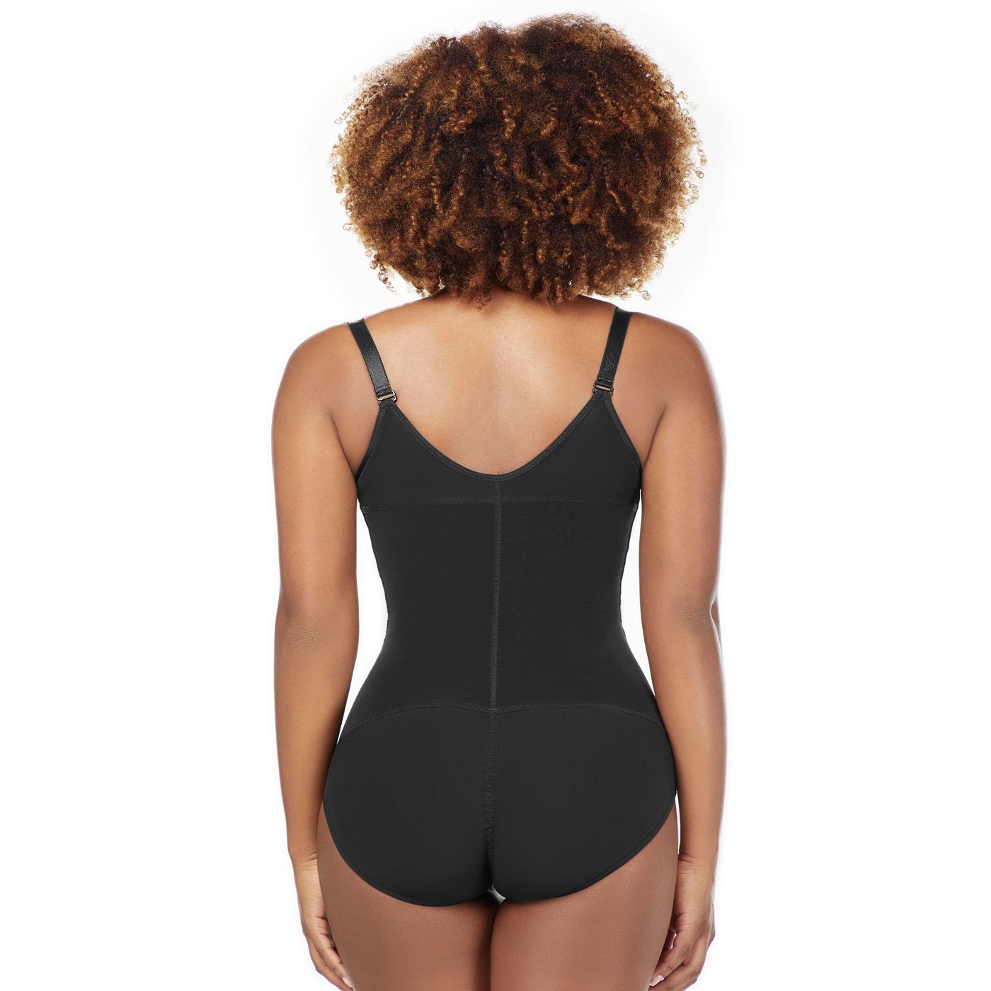 MariaE Fajas 9415 | Slimming Bodysuit Shapewear | Women Thong Sleeveless Shaping Lace Bodysuit | Daily Use - fajacolombian