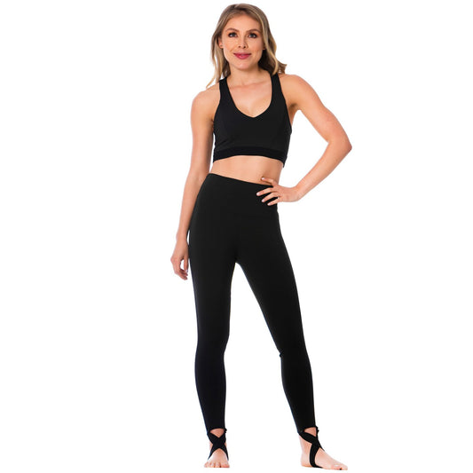 FlexMee 902036 | Criss-Cross Sports Underbust Band Bra for Women | Criss-Cross Back Bra for Workout - fajacolombian