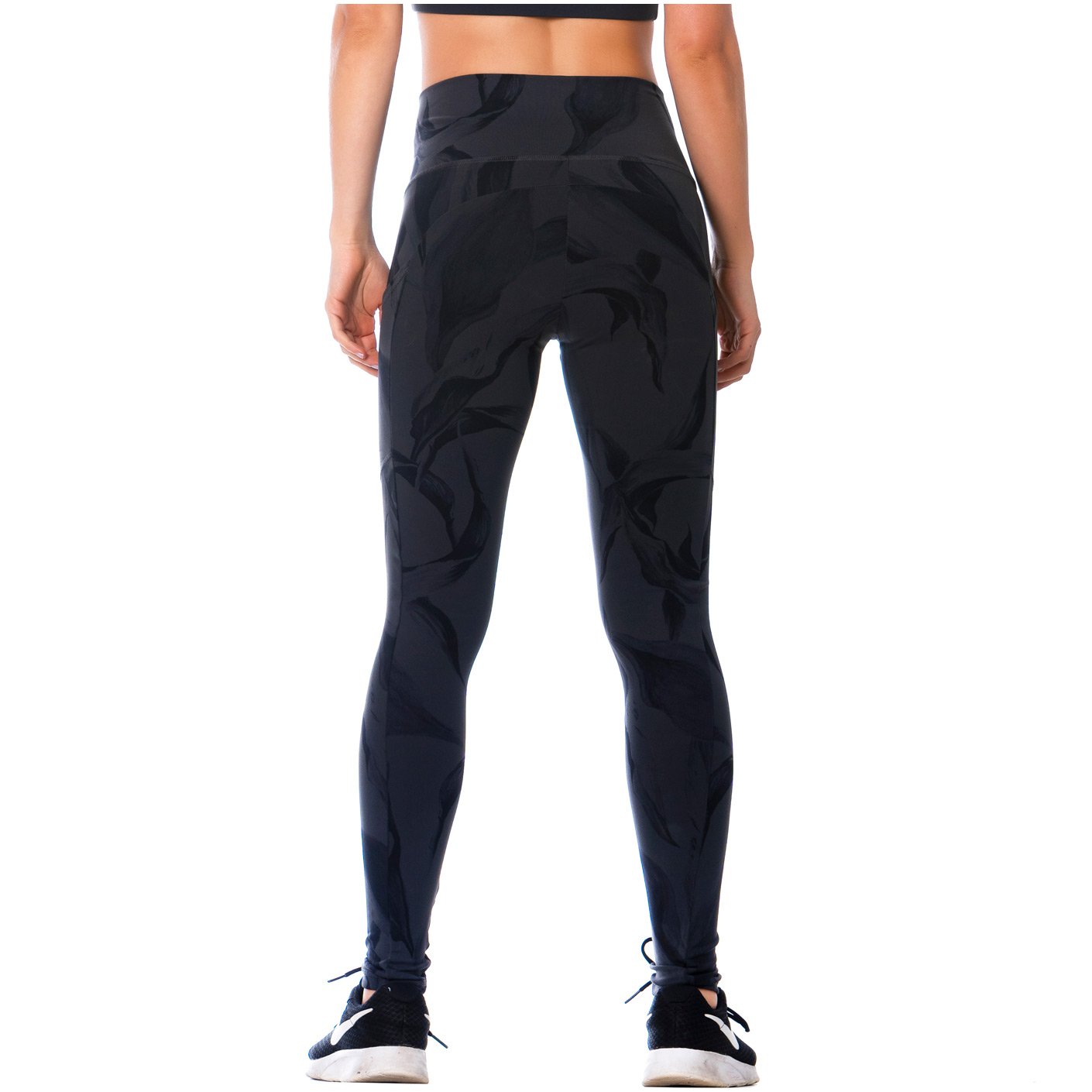 FLEXMEE  946171 | Stylish High Waist Workout Leggings for Women | Tummy Control Waistband Sports Legging - fajacolombian