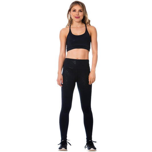 FlexMee 946172 | High Rise  Shimmer Sports Athletes Leggings for Women | Mid-Rise Sports Athletes Women Workout Legging - fajacolombian