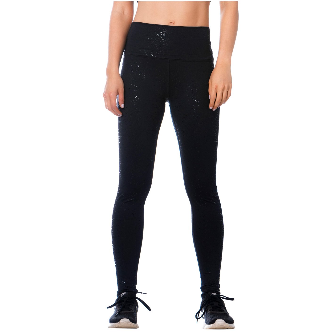 FlexMee 946172 | High Rise  Shimmer Sports Athletes Leggings for Women | Mid-Rise Sports Athletes Women Workout Legging - fajacolombian
