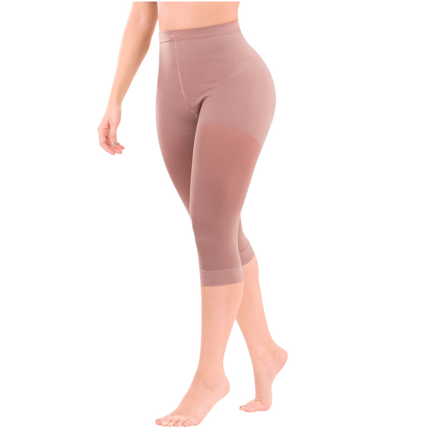 LATY ROSE 21993 | Shapewear Push Up Pants for women Butt-lifting Compression Capris | Daily Use - fajacolombian