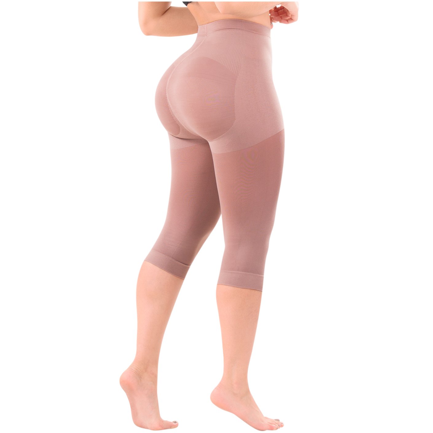 LATY ROSE 21993 | Shapewear Push Up Pants for women Butt-lifting Compression Capris | Daily Use - fajacolombian