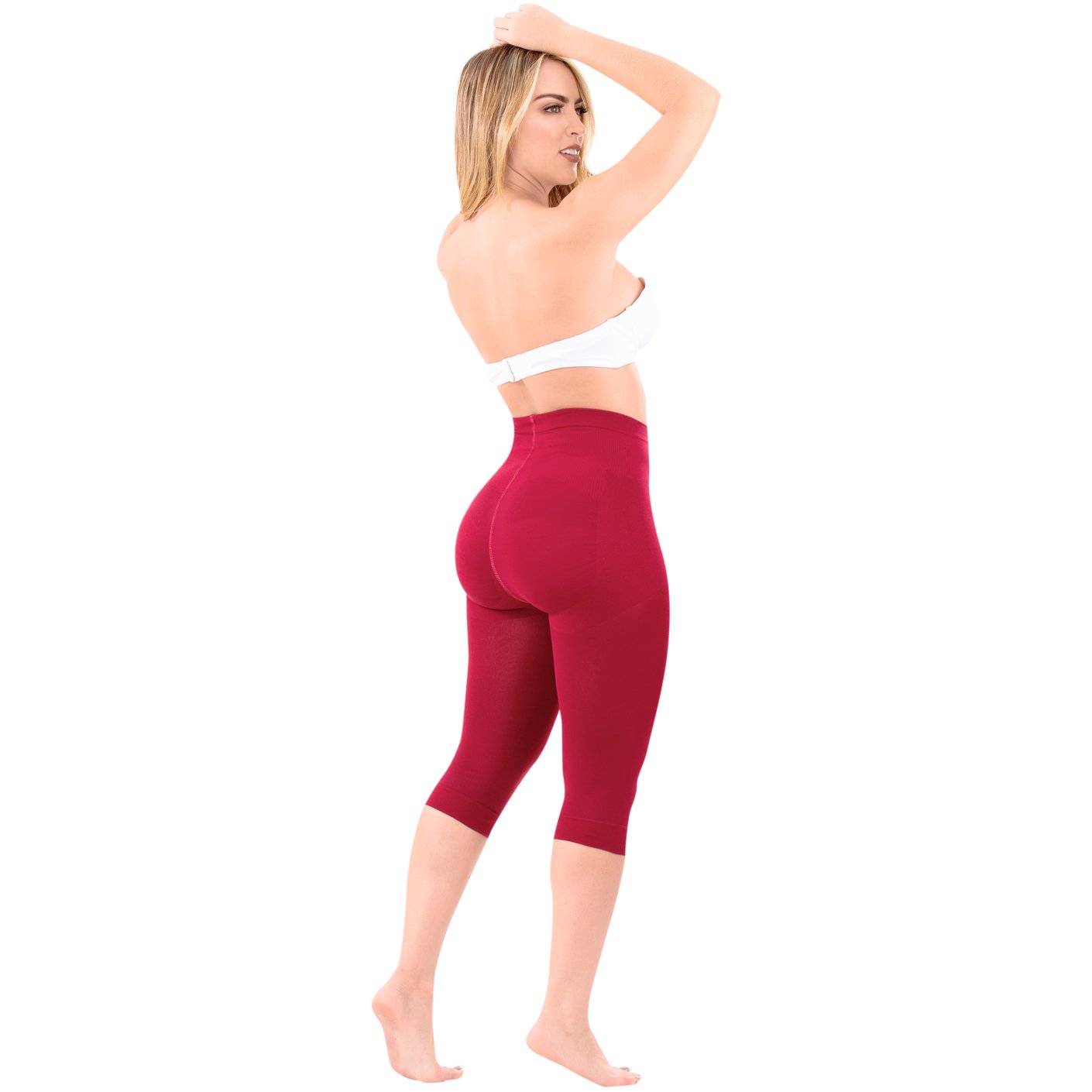 LATY ROSE 21993 | Shapewear Push Up Pants for women Butt-lifting Compression Capris | Daily Use - fajacolombian