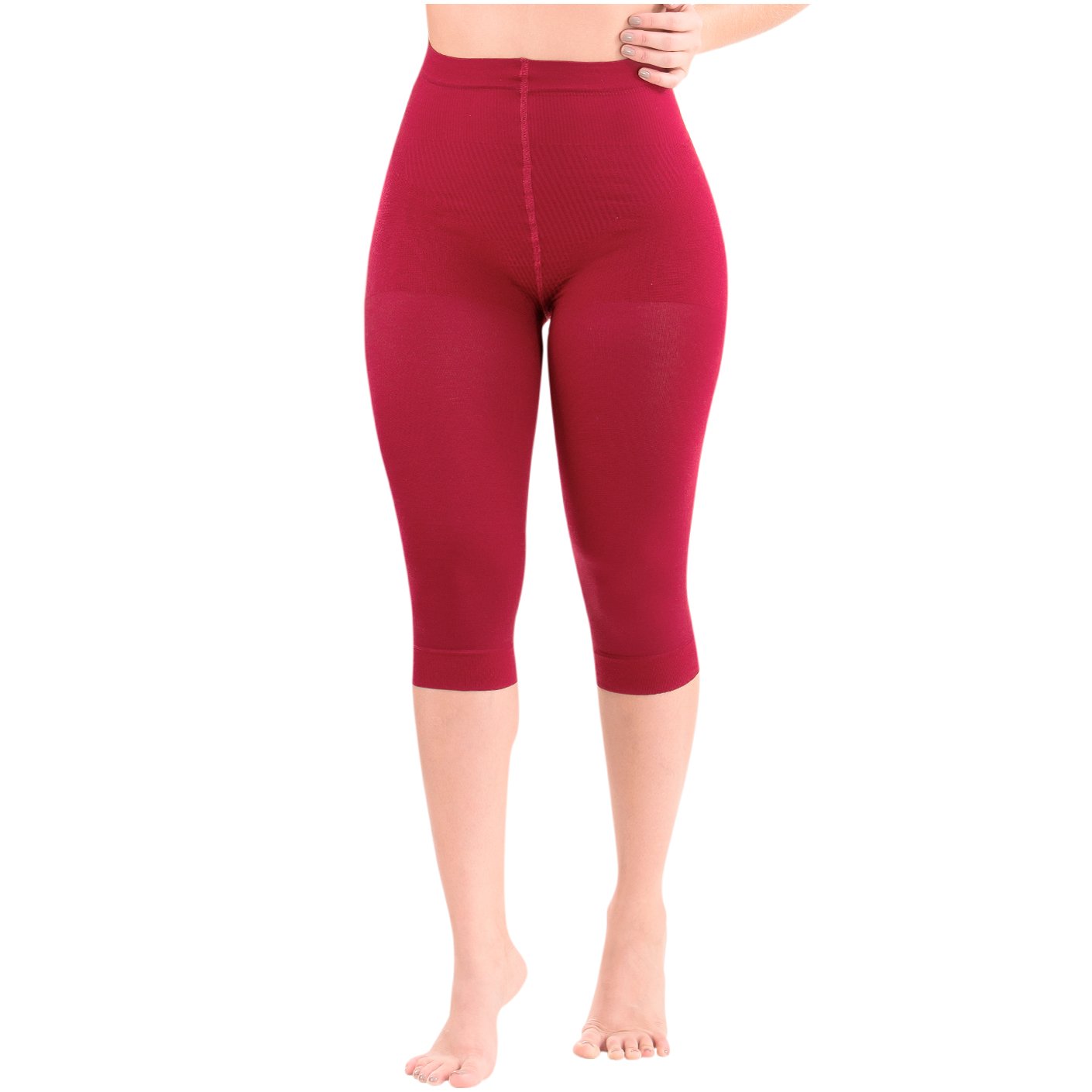 LATY ROSE 21993 | Shapewear Push Up Pants for women Butt-lifting Compression Capris | Daily Use - fajacolombian