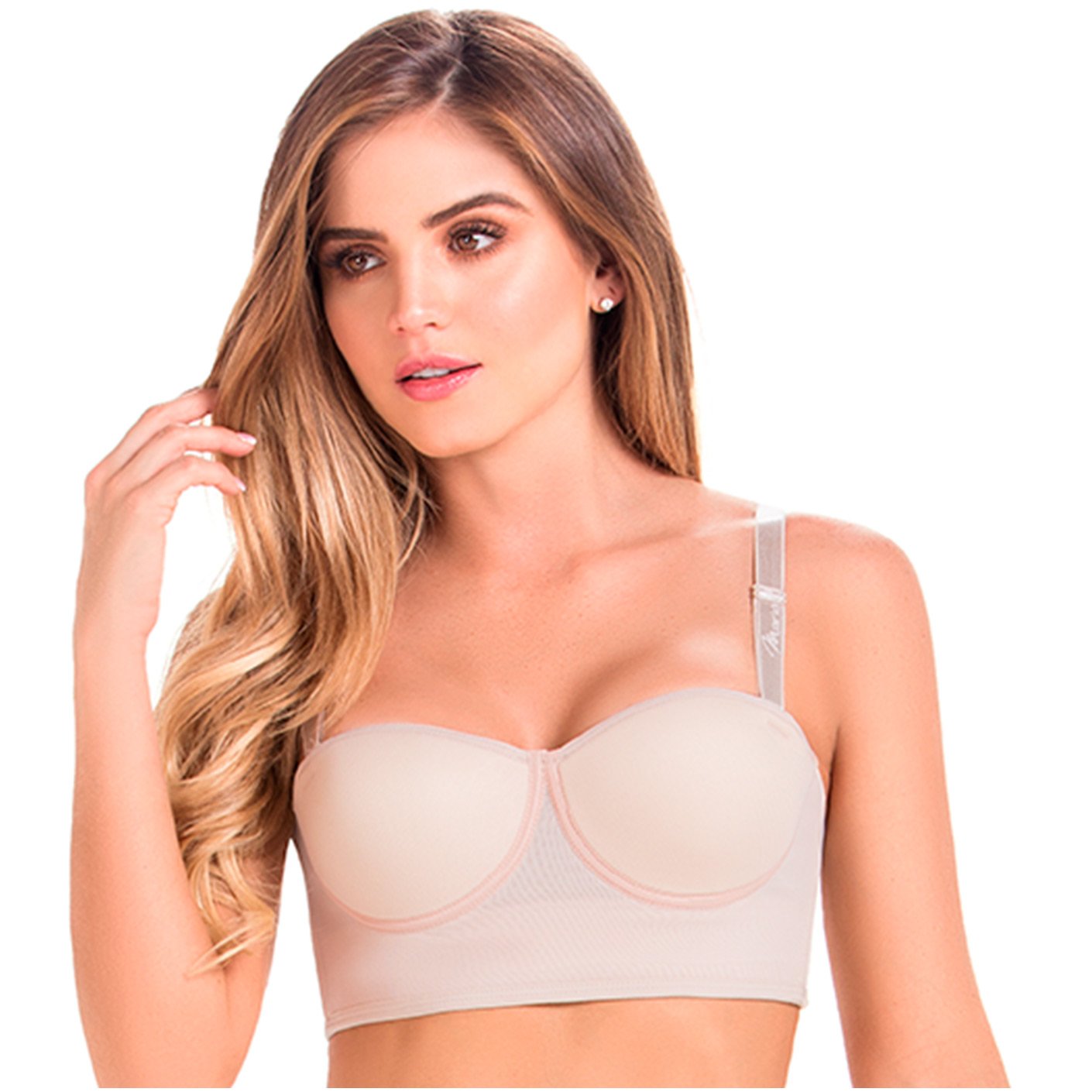 MariaE Fajas 9184 | Perfect Removable and Adjustable Wide Bra Straps - fajacolombian
