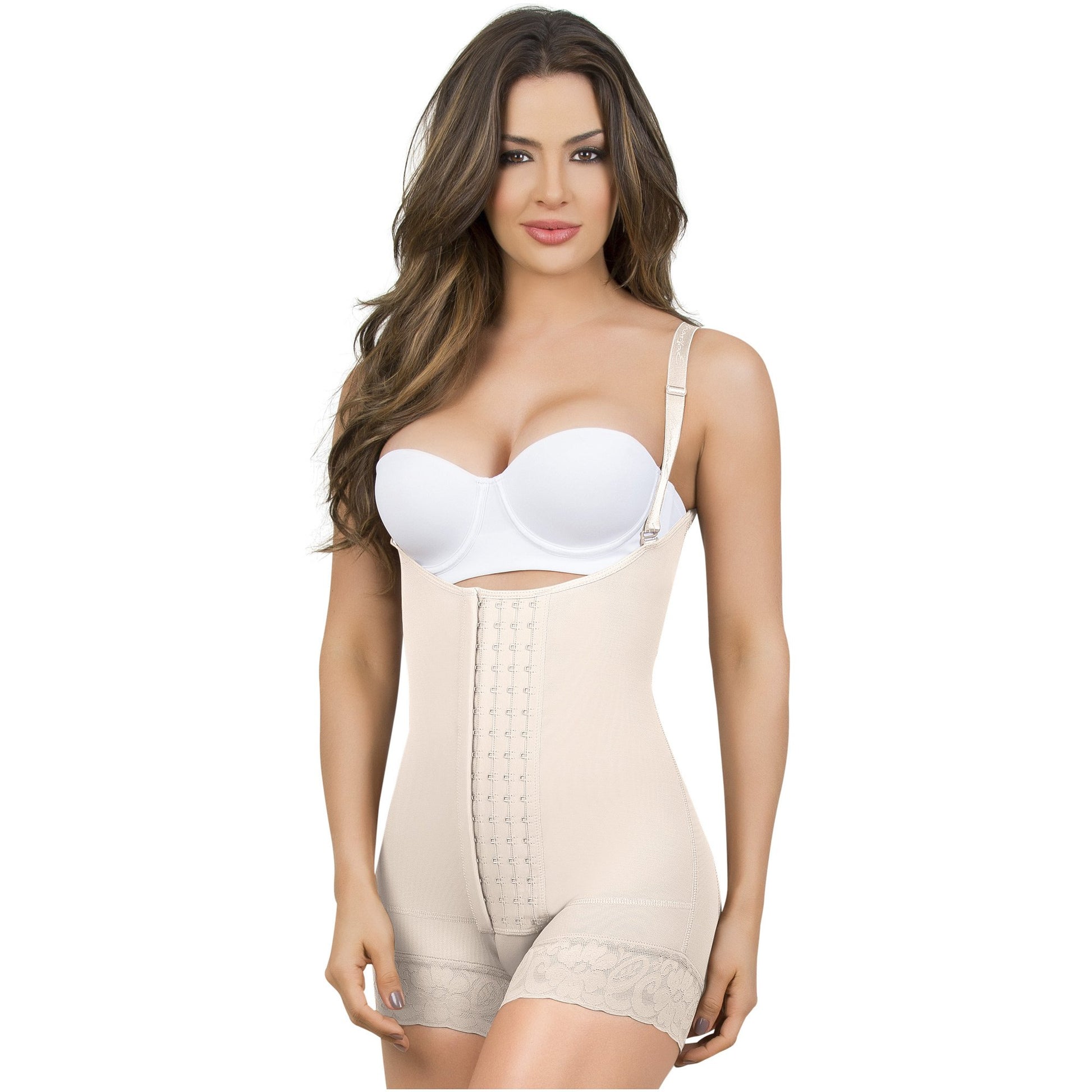 MariaE 9434 | Postpartum Boyshort Shapewear for Women | Strapless & Tummy Control - fajacolombian