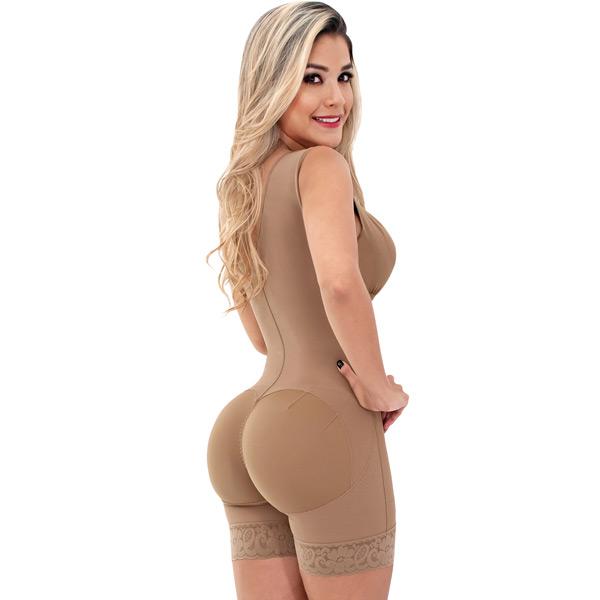 SONRYSE 086BF | Wide Straps Postpartum Tummy Control Body Shaper | Post-Surgery Bodyshaper Bodysuit for Women - fajacolombian