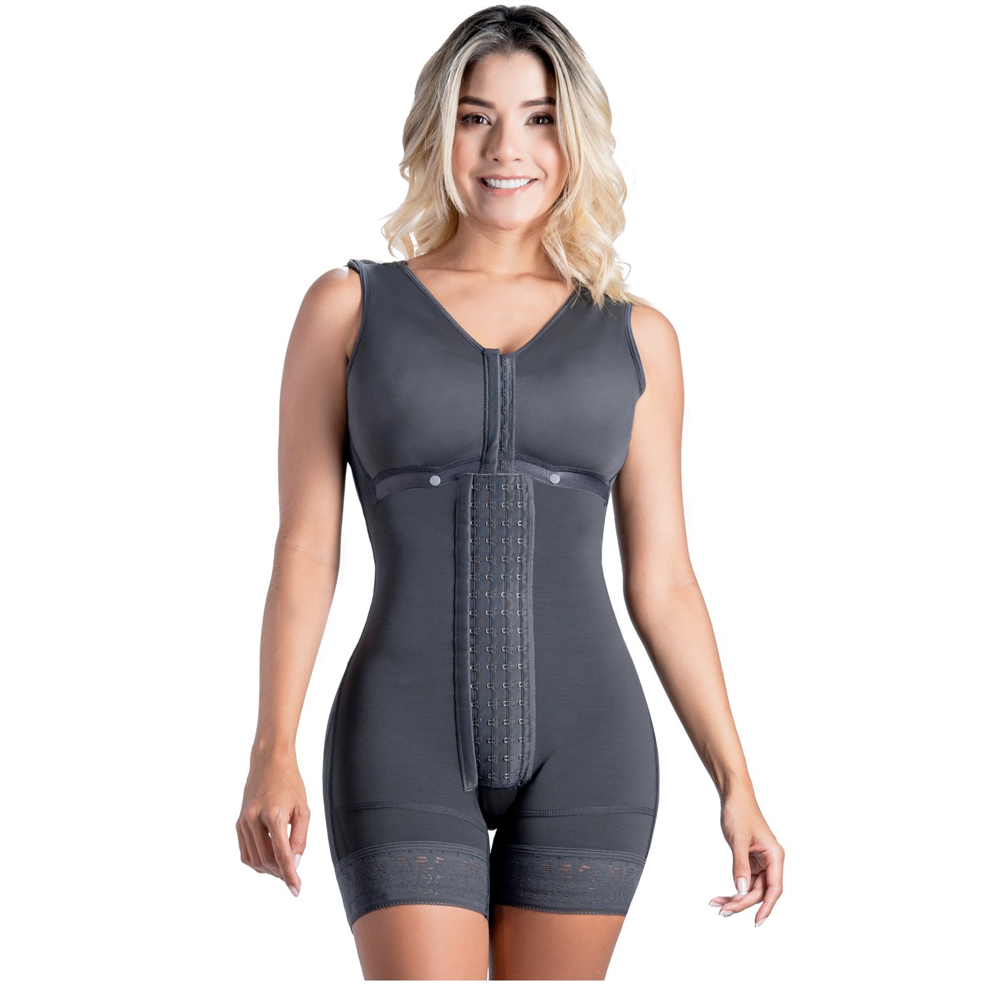 SONRYSE 086BF | Wide Straps Postpartum Tummy Control Body Shaper | Post-Surgery Bodyshaper Bodysuit for Women - fajacolombian