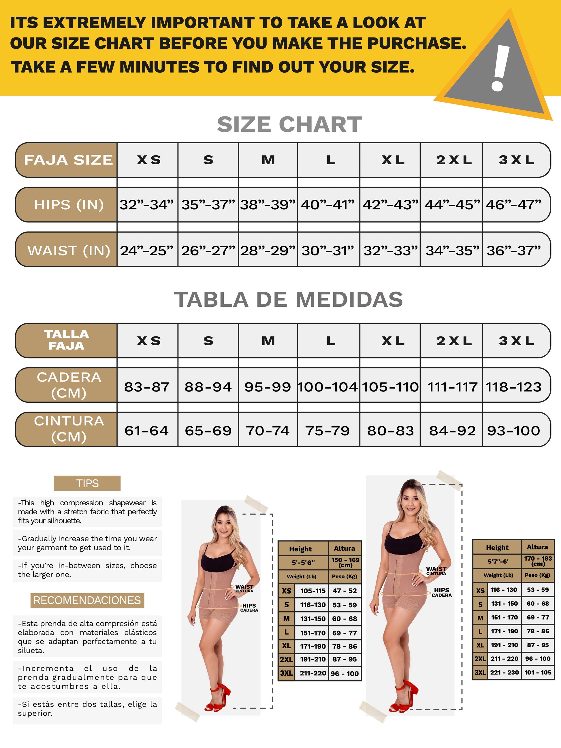 Sonryse 047 | Soft Post-surgery Body Shaper for Women | Classic Strapless Short Length Body Shaper for Women - fajacolombian